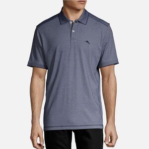 Tommy Bahama Men's Short Sleeve Blue Polo Shirt Size XL